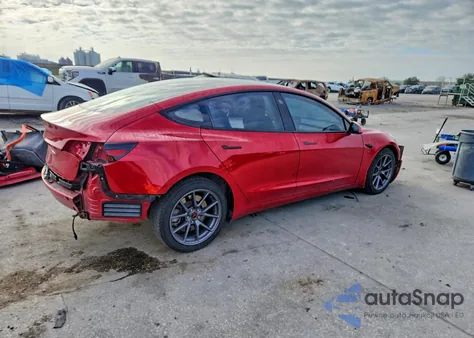 2022 Tesla Model 3 from USA, damaged, VIN 5YJ3E1EB5NF337917